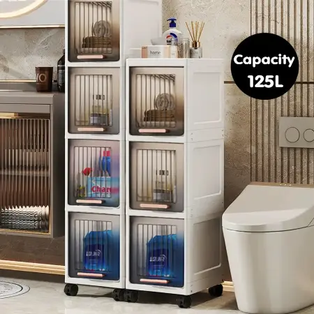 Narrow Storage Bathroom Cabinet Malaysia