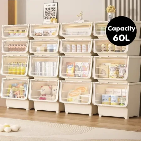 Stackable Storage Box with Lid Malaysia