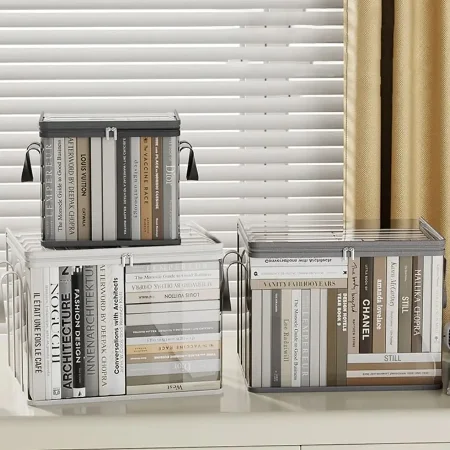 Transparent Book Storage Box Malaysia