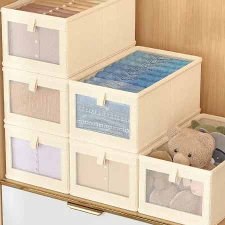Transparent Cloth Storage Drawer Malaysia