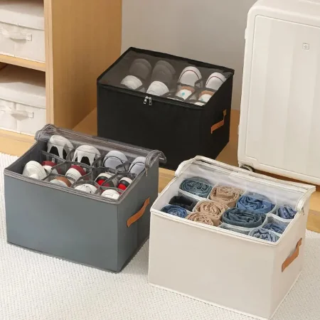 Transparent Foldable Shoe Storage Malaysia